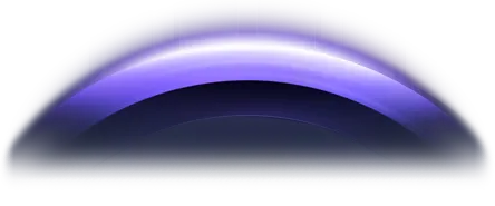 half circle decoration purple dark