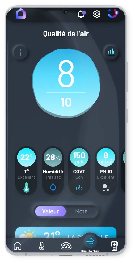 smartphone neho iaq black