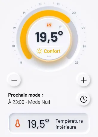 thermostat GUI